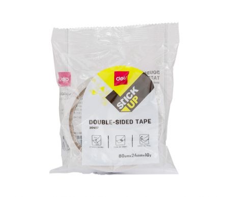 Oboustranná lepící páska 24mmx9m STICK UP DELI E30407