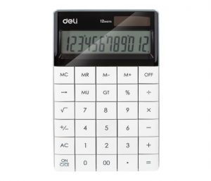 Kalkulačka DELI E1589 bílá
