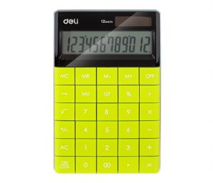 Kalkulačka DELI E1589 zelená
