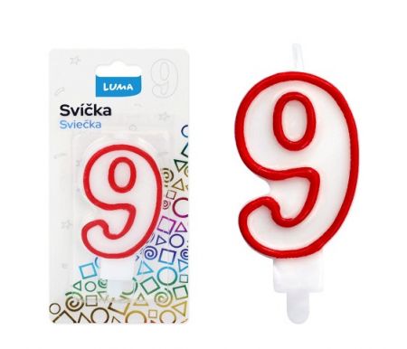 Svíčka č.9 LUMA