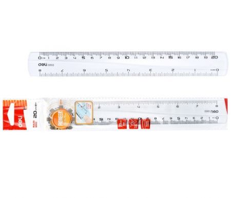 Pravítko 20 cm DELI