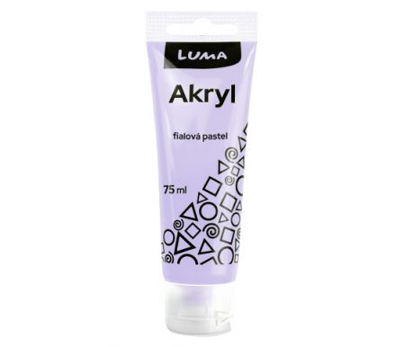 Barvy akrylové PASTEL fialová 75ml
