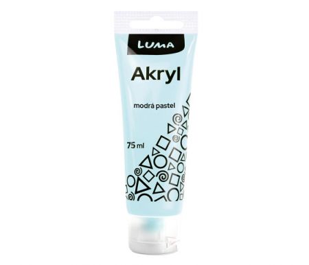 Barvy akrylové PASTEL modrá 75ml