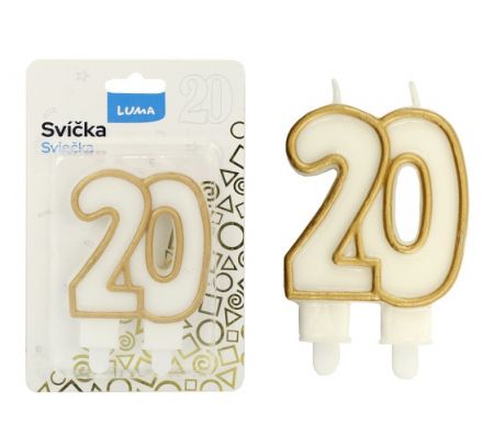 Svíčka č. 20 LUMA