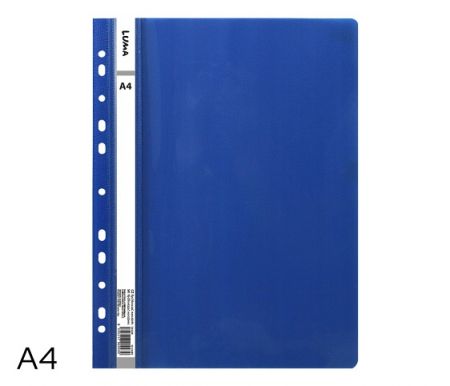 Rychlovazač A4 PP euro LUMA, tm. modrý