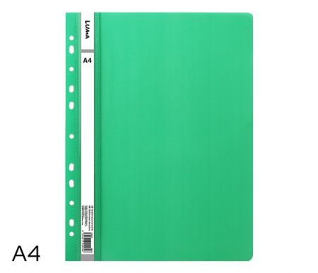 Rychlovazač A4 PP euro LUMA, zelený