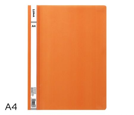 Rychlovazač A4 PP LUMA, oranžový