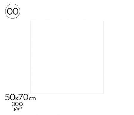 Papír barevný 50x70cm bílá