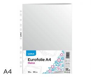 Eurofolie A4 - matná 10 ks LUMA