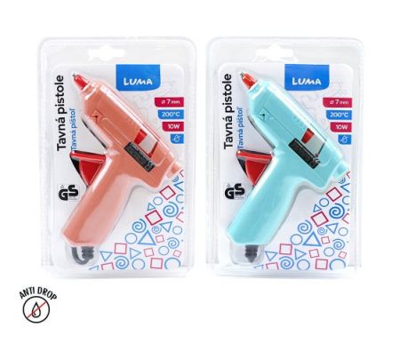 Pistole tavná 10W, pastel mix LUMA