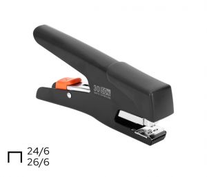 Sešívačka klešťová "BEZ NÁMAHY" DELI E0358 černá