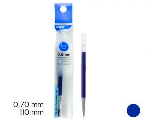 Náplň do gelového pera modrá 0,5 mm DELI EG97-BL