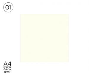 Papír A4 barevný bílý perlově