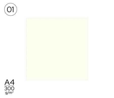 Papír A4 barevný bílý perlově