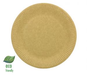 Nádobí - Talíř papírový kulatý 23cm, 20ks