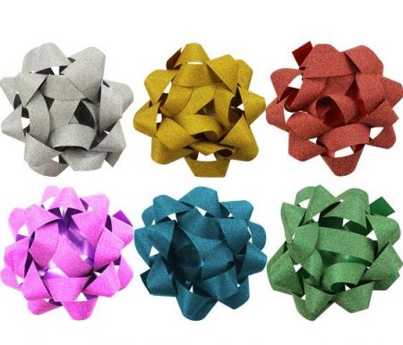 Rozeta 11cm glitr mix