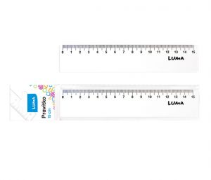 Pravítko 15cm LUMA