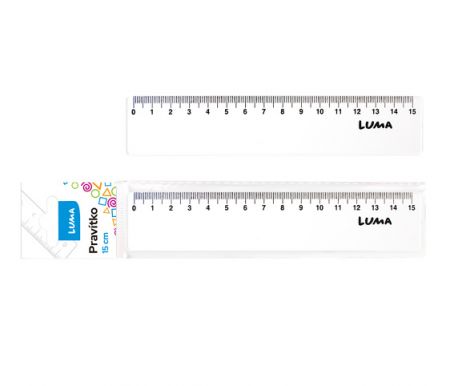 Pravítko 15cm LUMA