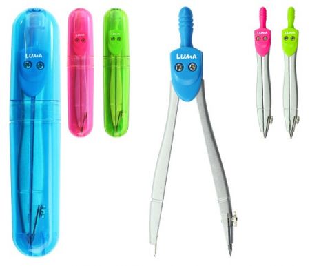 Kružítko kovové NEON LUMA mix