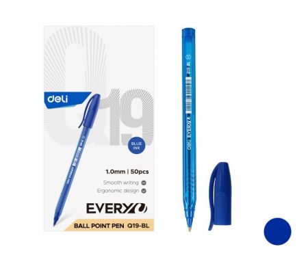 Propiska jednorázová EVERY DELI EQ19-BL modrá
