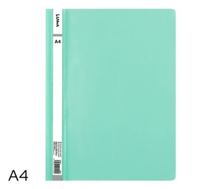 Rychlovazač A4 PP pastel LUMA, zelený