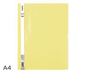 Rychlovazač A4 PP pastel LUMA, žlutý