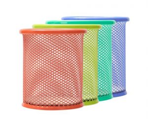 Stojánek drátěný na tužky DELI 9153 mix