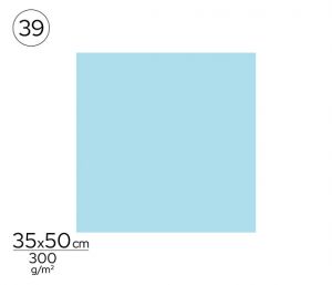 Papír barevný 35 x 50cm modrý ledově