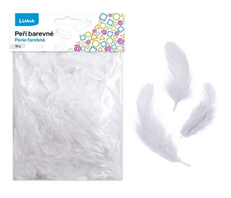 Peří bílé 10g 