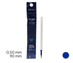 Náplň do mazací propisky modrá DELI GT164