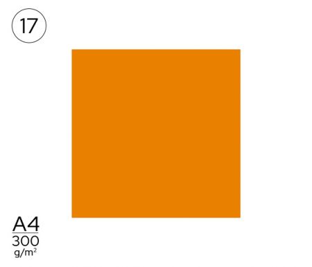 Papír A4 barevný oranžový