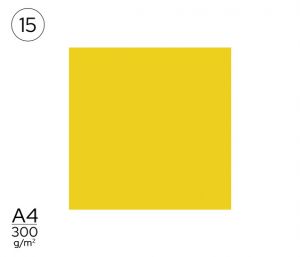 Papír A4 barevný žlutý tmavě
