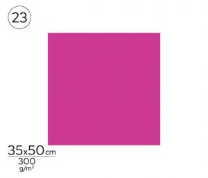 Papír barevný 35 x 50cm růžový tmavě