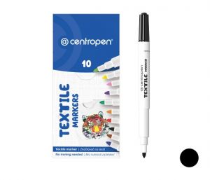 Popisovač CENTROPEN 2739 černý textil