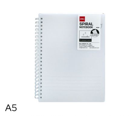 Blok spirála A5 linka 80l DELI EN038