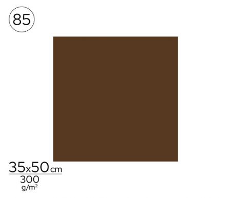 Papír barevný 35 x 50cm hnědý tmavě