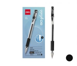 Gelové pero DAILY DELI E6600S černá