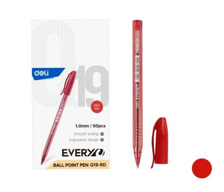 Propiska jednorázová EVERY DELI EQ19-RD červená