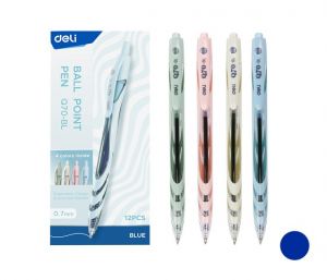 Propiska jednorázová DELI EQ70-BL modrá mix