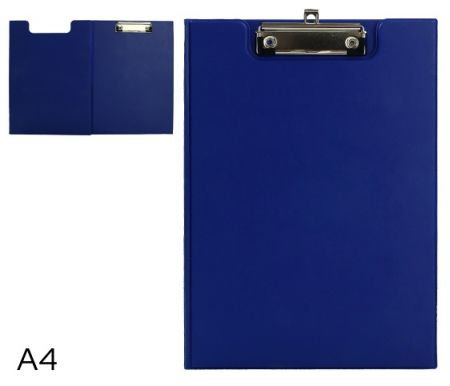 Podložka psací s klipem A4 LUMA zavírací modrá