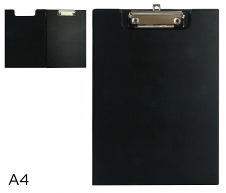 Podložka psací s klipem A4 LUMA zavírací černá