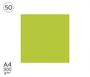 Papír A4 barevný zelený bledě