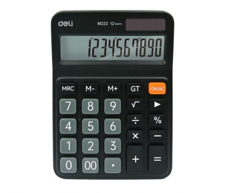 Kalkulačka DELI EM222 černá
