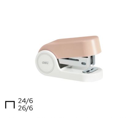 Sešívačka mini LINFINI DELI EK203 růžová