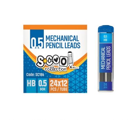 Tuhy do mikrotužky HB, 0,5mm