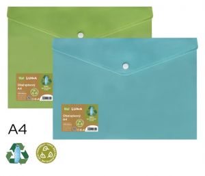 Obal spisový s klopou a drukem A4 ECO LUMA mix