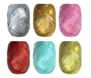 Stuha vázací 10m metal ražba LUMA mix