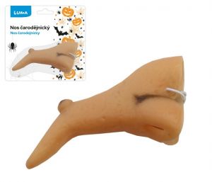 Nos čarodějnický s bradavicí LUMA