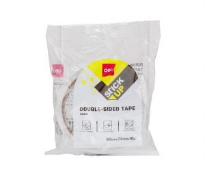 Oboustranná lepící páska 24mmx9m STICK UP DELI E30407