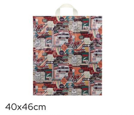 Taška igelitová 40 x 46cm BOSTON